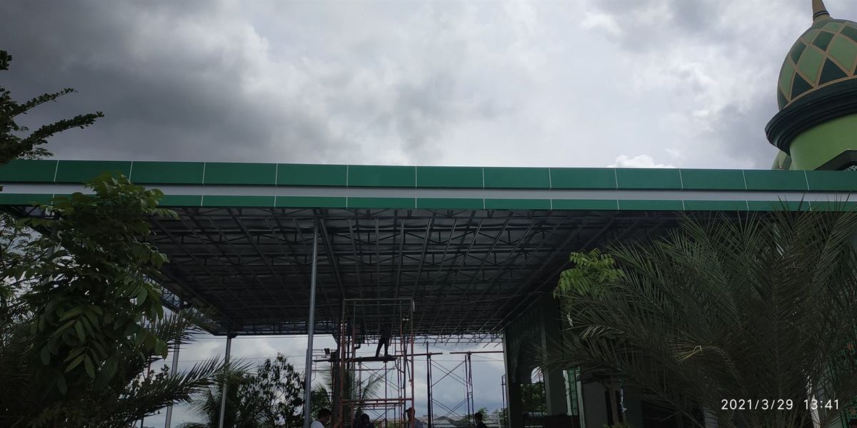 kanopi makodam - Dokumentasi Proyek